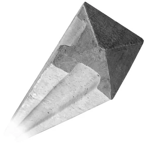 Slotted Concrete Corner Post